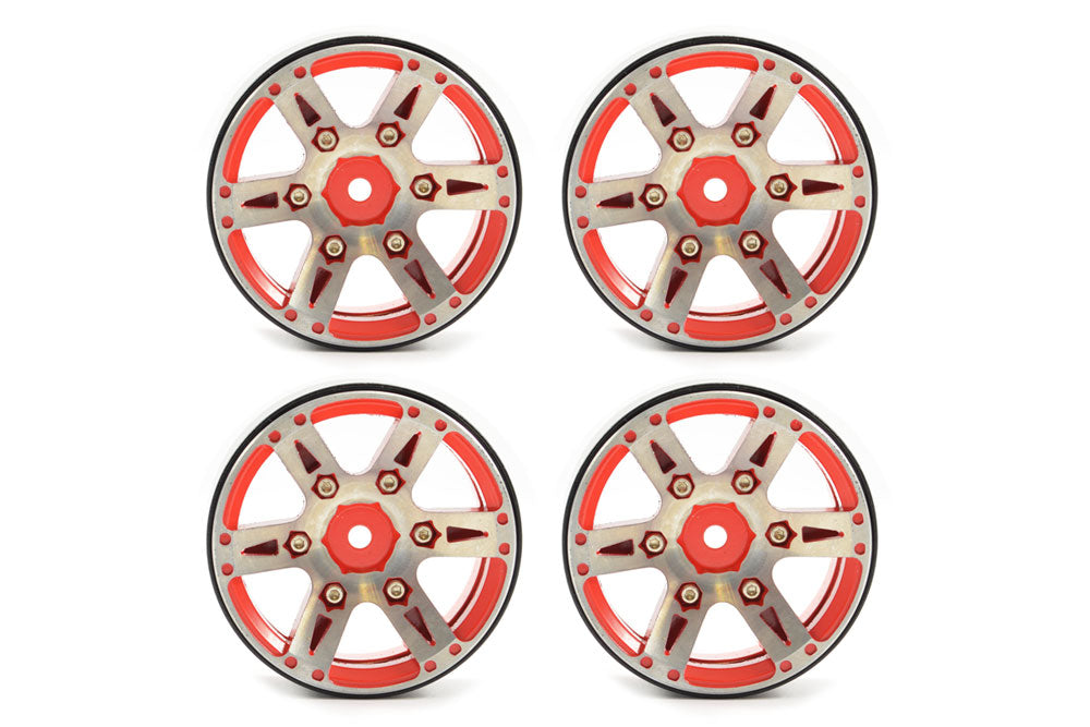 FASTRAX 1.9 HEAVYWEIGHT SPLIT 6-SPOKE ALLOY BEADLOCK WHEELS