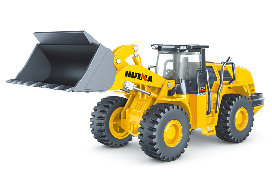 HUINA 1/50 DIECAST WHEEL LOADER STATIC MODEL