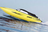 Vector SR65 Brushless ARTR Racing Boat (Yellow) (No Battery or Charger)