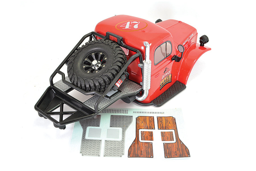 FTX OUTBACK TEXAN 4X4 RTR 1:10 TRAIL CRAWLER - Red