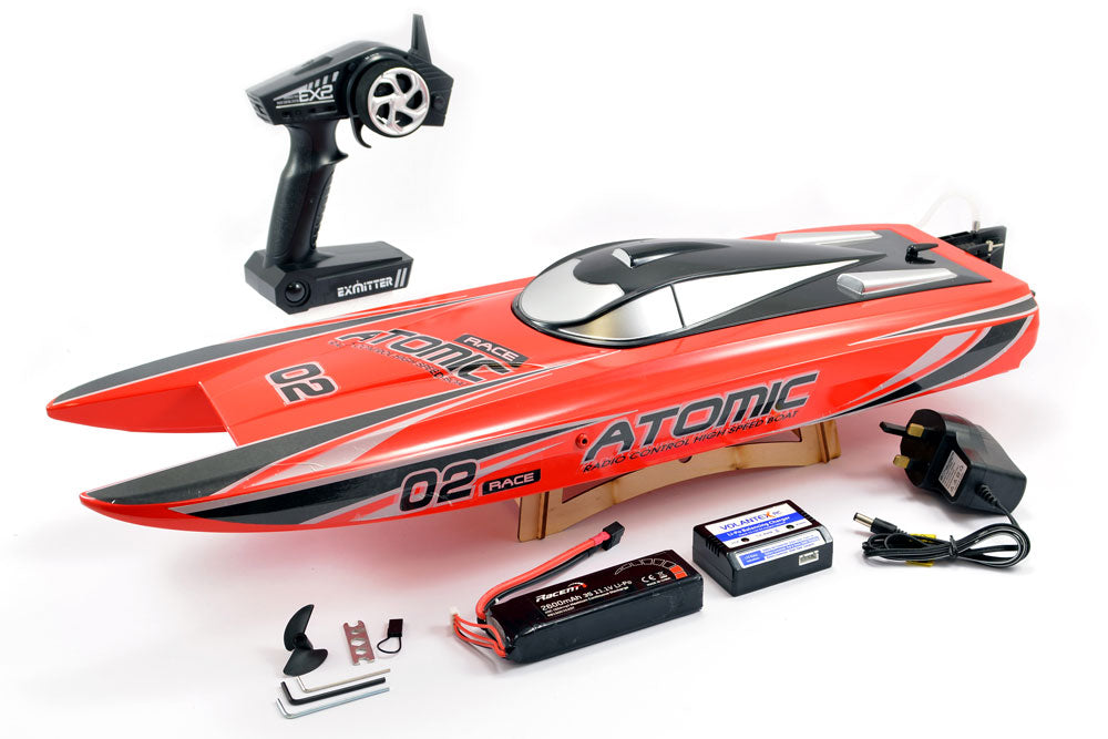 VOLANTEX RACENT ATOMIC 70CM BRUSHLESS RACING BOAT RTR (RED)