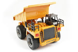 HUINA 2.4G 6CH RC DUMP TRUCK W/DIE CAST CAB - Ready to Dump