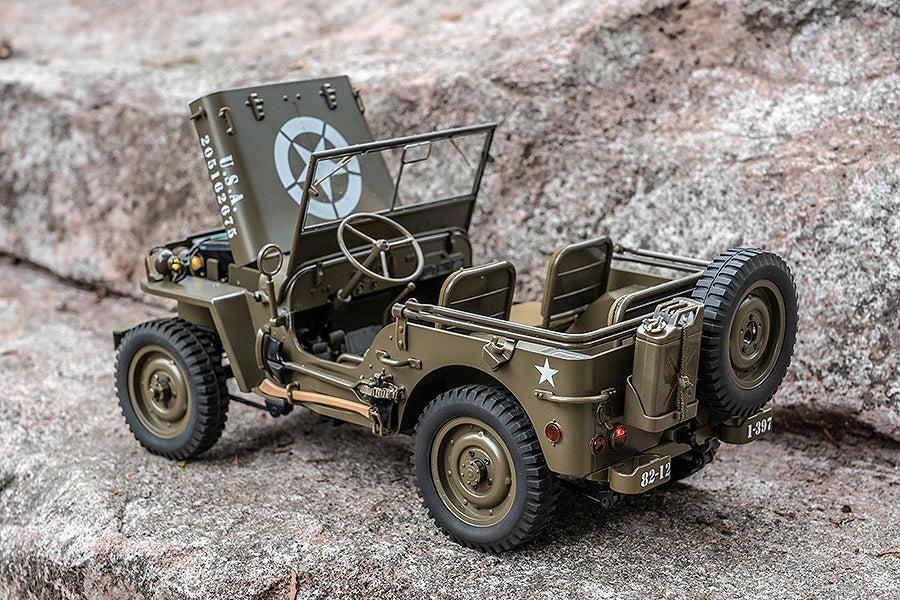 ROC HOBBY 1941 WILLYS MB 1/12TH SCALER Ready to Run