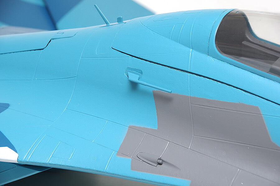 FMS TWIN 70MM EDF SU-27 ARTF MODEL - BLUE