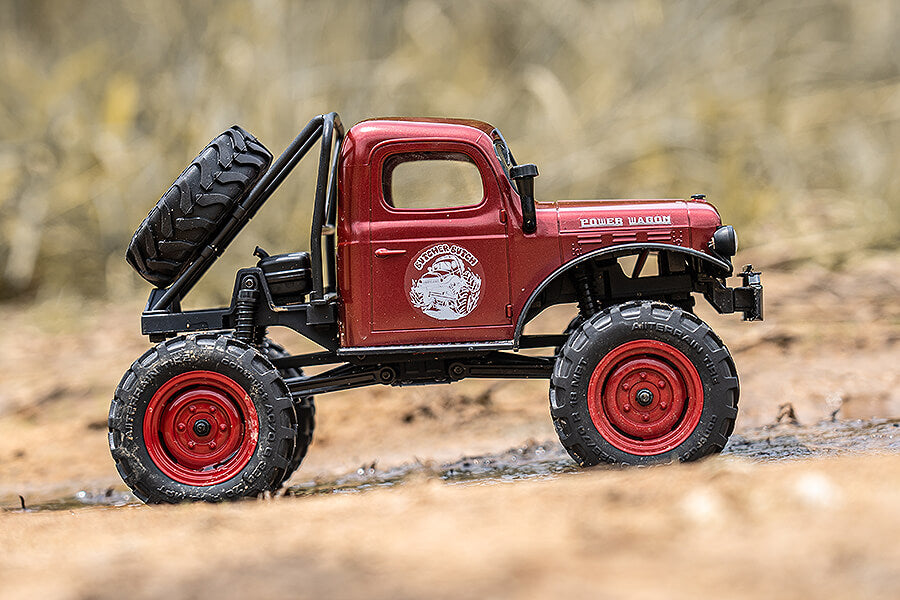 FMS FCX 1/24TH POWER WAGON SCALER Ready To Run - RED