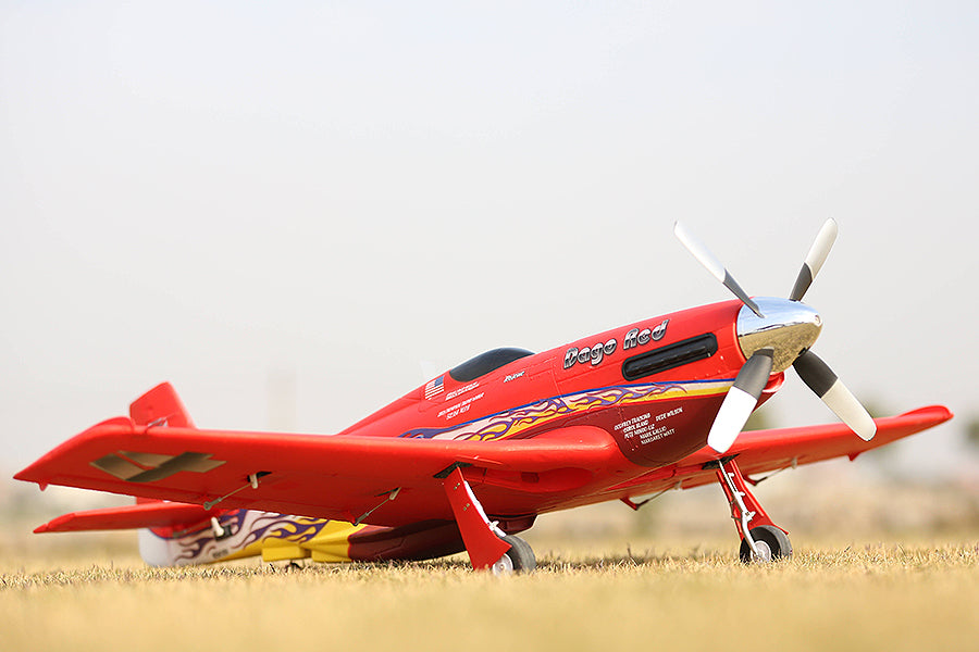 FMS 1100mm P-51 DAGO RED ARTF with out TX/RX/BATTERY