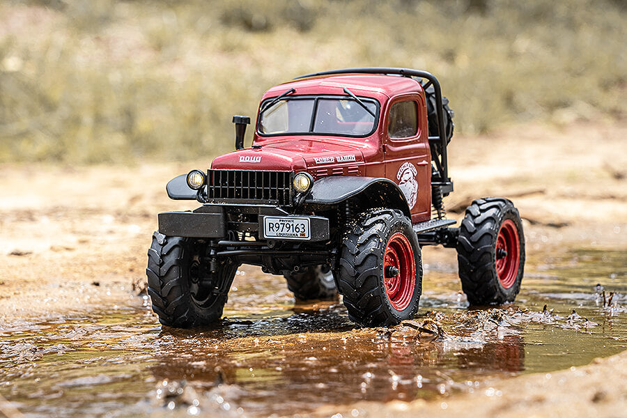 FMS FCX 1/24TH POWER WAGON SCALER Ready To Run - RED