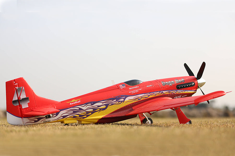 FMS 1100mm P-51 DAGO RED ARTF with out TX/RX/BATTERY