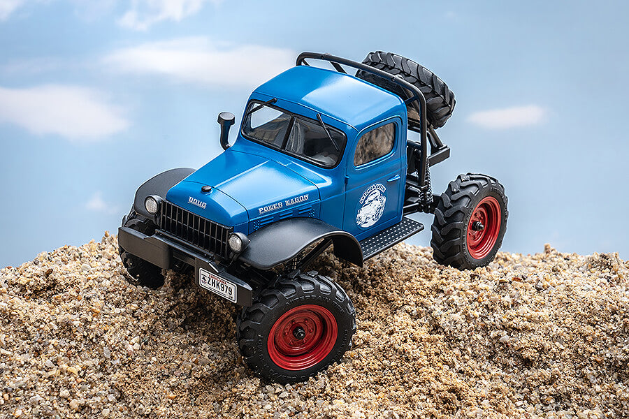 FMS FCX 1/24TH POWER WAGON SCALER Ready To Run - BLUE