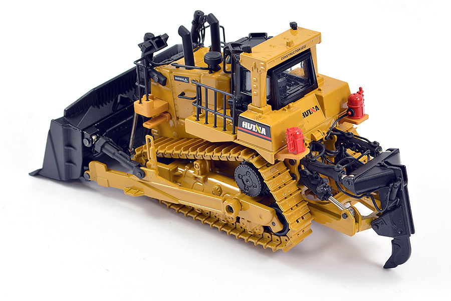 HUINA 1/50 DIECAST BULLDOZER EARTHMOVER STATIC MODEL