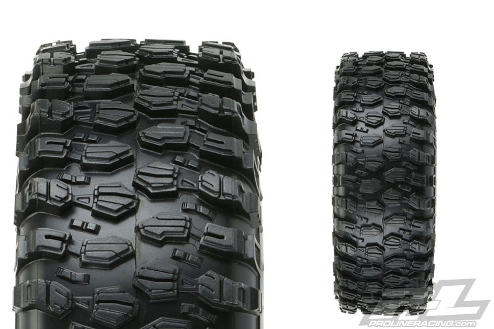 PROLINE HYRAX 1.9 Inch G8 TYRES ON IMPULSE BLK/SILV B/LOCK WHEELS - PL10128-13