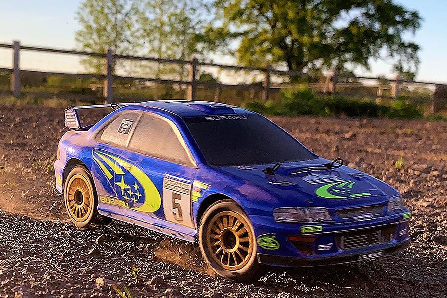 CARISMA GT24 SUBARU WRC 4WD 1/24 MICRO RALLY RTR - EX DISPLAY MODEL