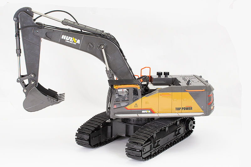 HUINA 1/14TH RC EXCAVATOR 2.4G 22CH WITH DIE CAST CAB and BUCKET