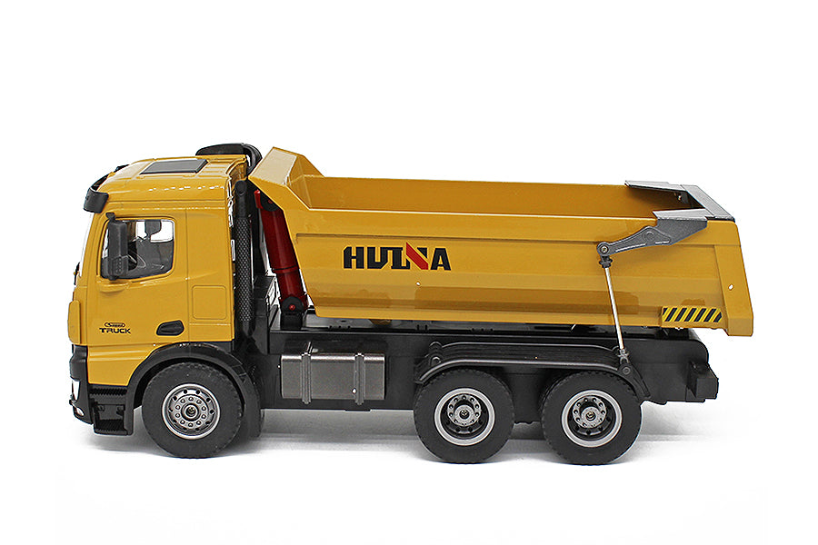 HUINA RC TIPPER DUMPTRUCK 2.4G 10CH With Die CAST CAB - DUMP BED