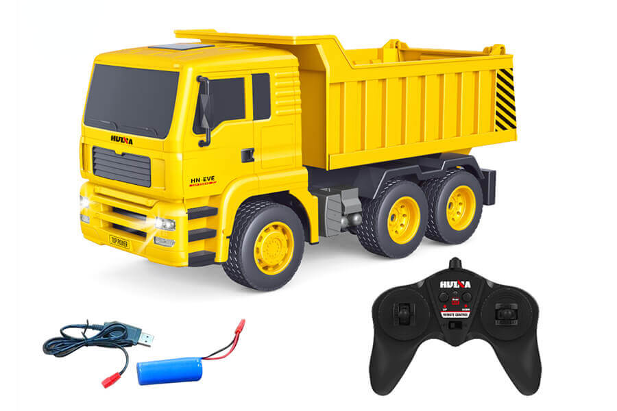 HUINA 2.4G 6CH RC DUMP TRUCK 1:18