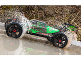 CORALLY ASUGA XLR 6S ROLLER BUGGY CHASSIS - GREEN (Rolling Chassis Only)