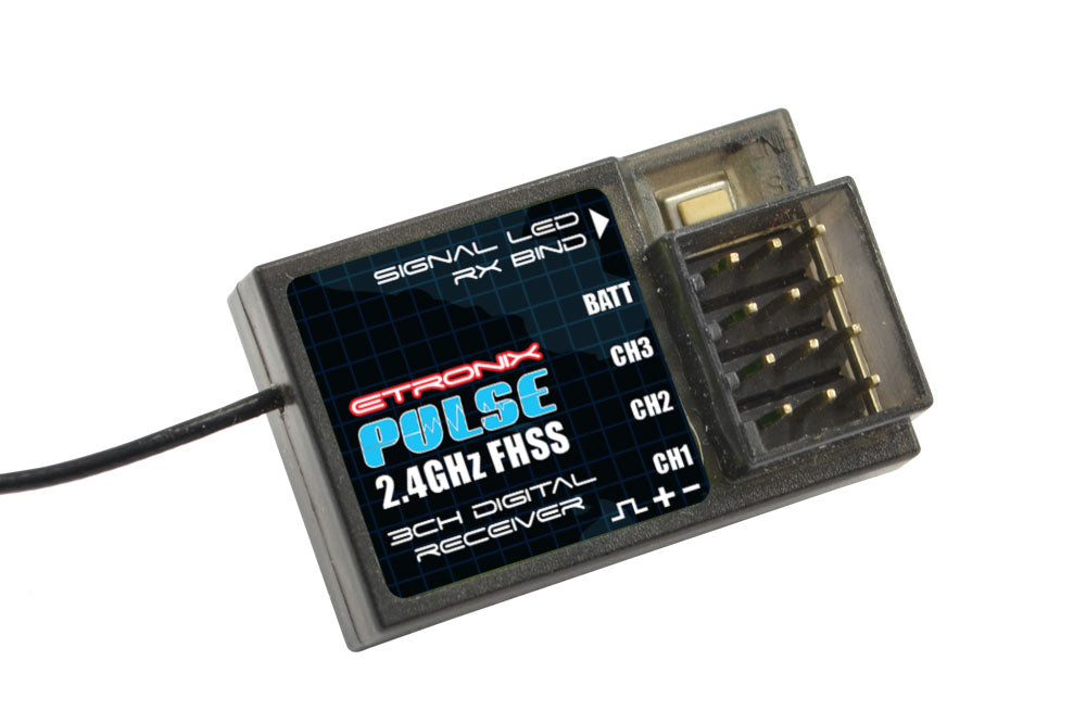 ETRONIX PULSE EX4G 4CH 2.4GHZ FHSS - WHEEL RADIO SYSTEM