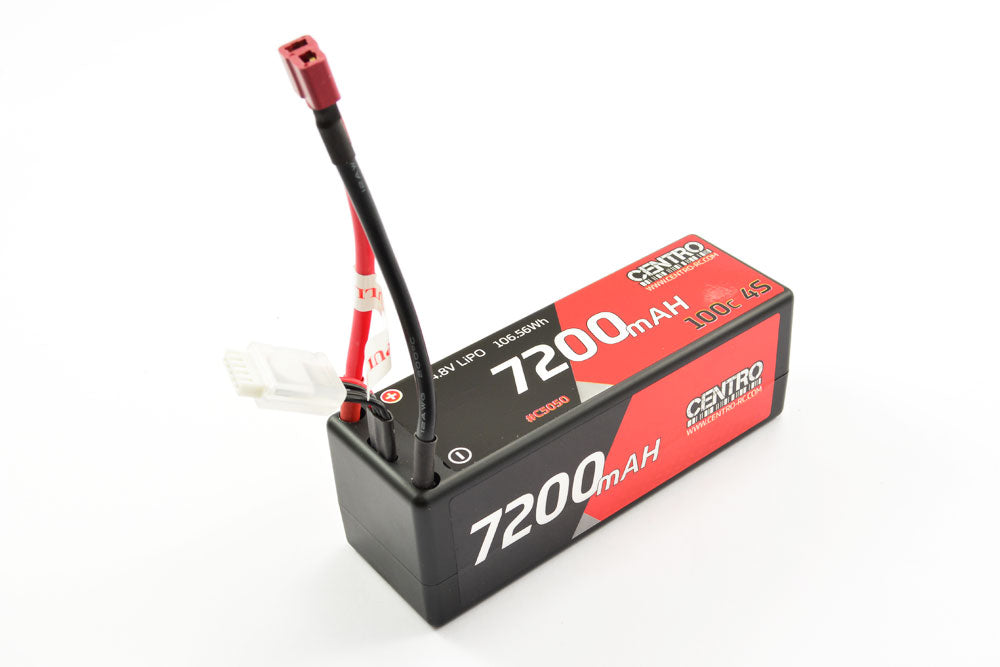 CENTRO 4S 7500MAH 7.4V 70C HARDCASE LIPO BATTERY