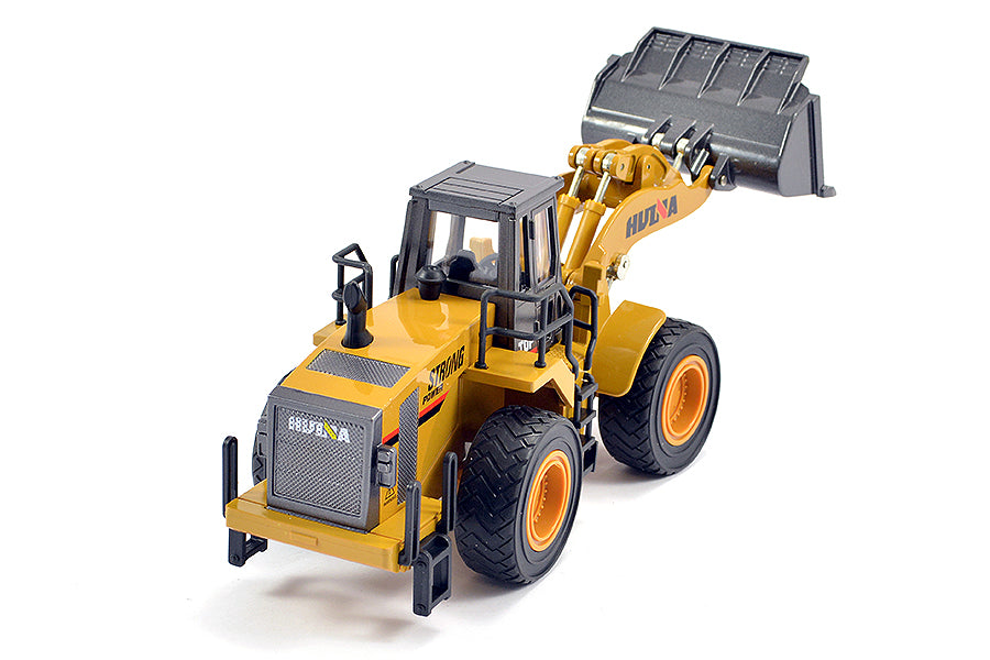 HUINA 1/40 DIECAST WHEEL LOADER STATIC MODEL