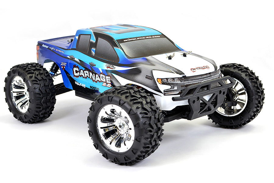 FTX CARNAGE 2.0 1/10 BRUSHED TRUCK 4WD Ready to Run - BLUE