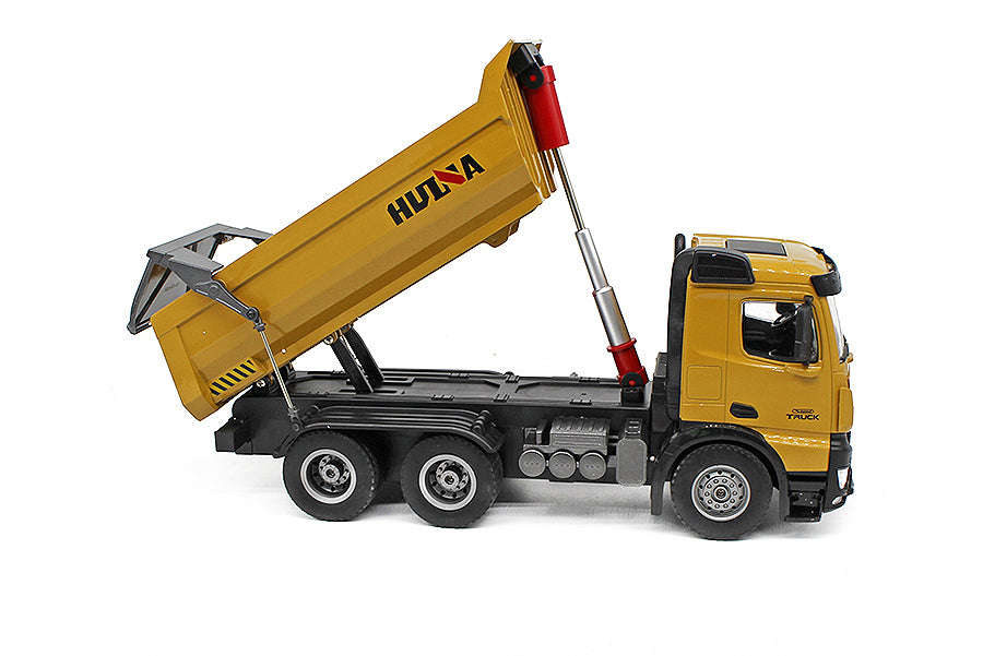 HUINA RC TIPPER DUMPTRUCK 2.4G 10CH With Die CAST CAB - DUMP BED