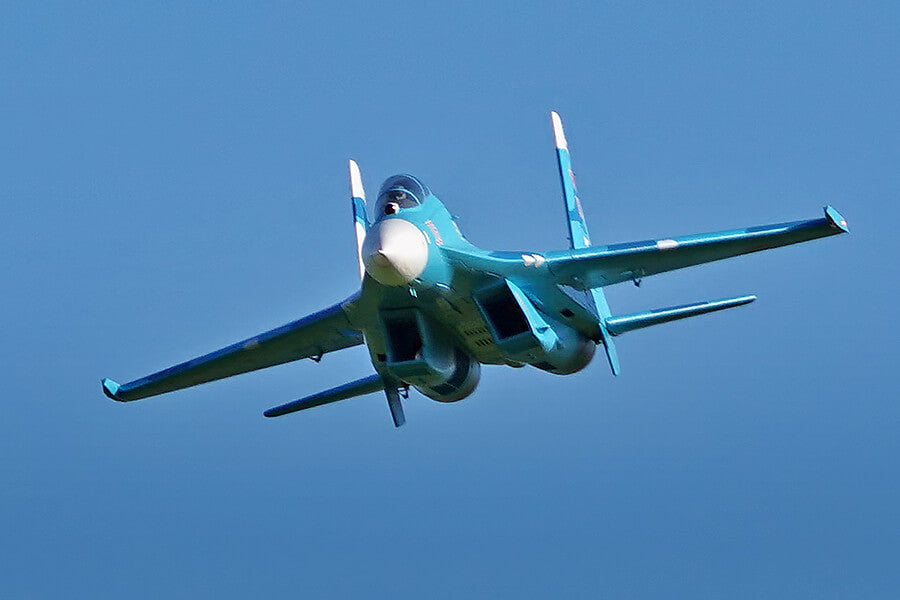 FMS TWIN 70MM EDF SU-27 ARTF MODEL - BLUE