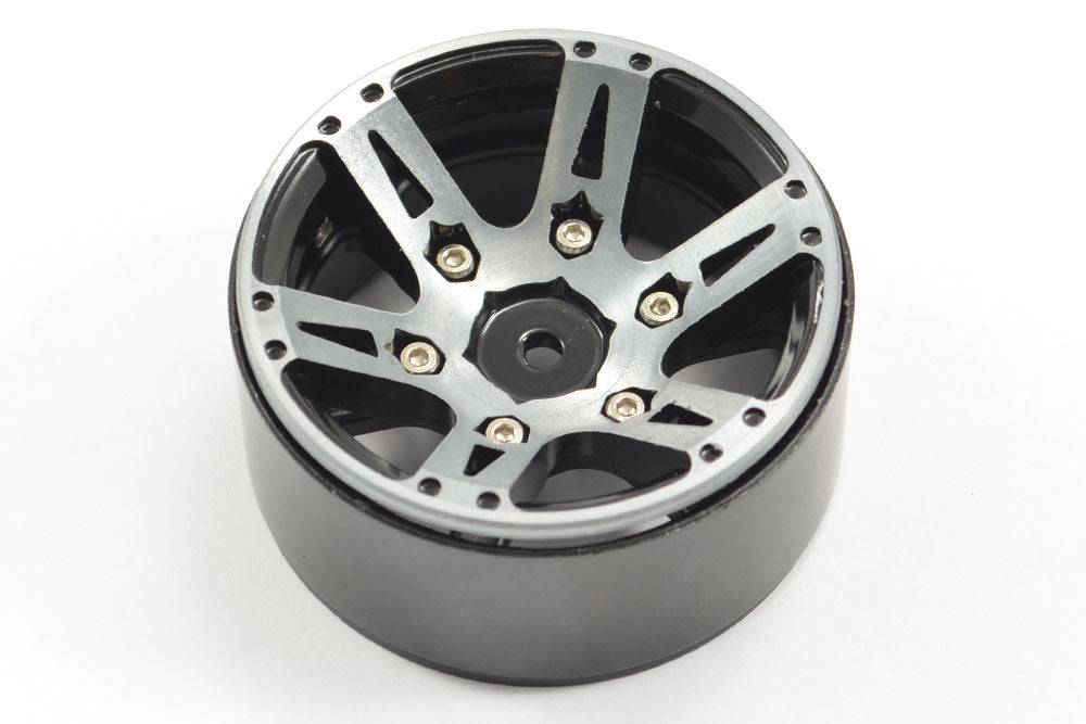 FASTRAX 1.9 inch HEAVYWEIGHT SPLIT 6-SPOKE ALLOY BEADLOCK WHEELS