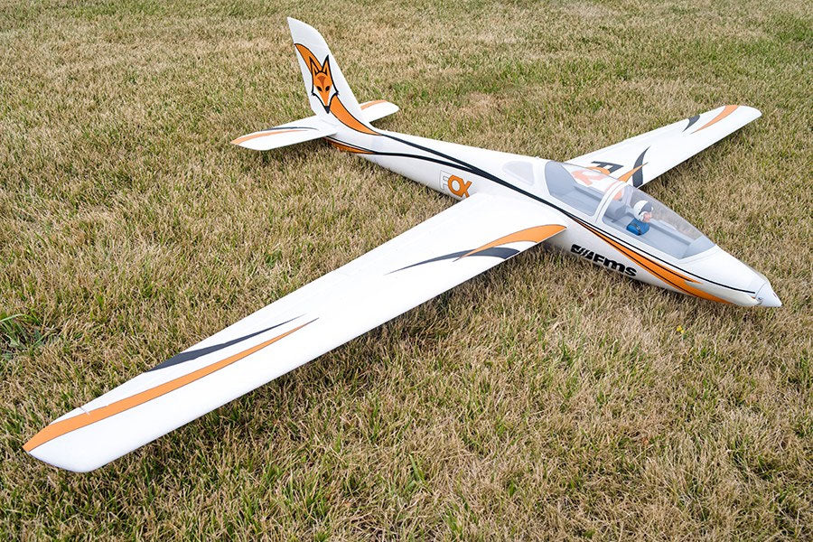 FMS 3000MM FOX GLIDER ARTF W/O TX/RX/BATT