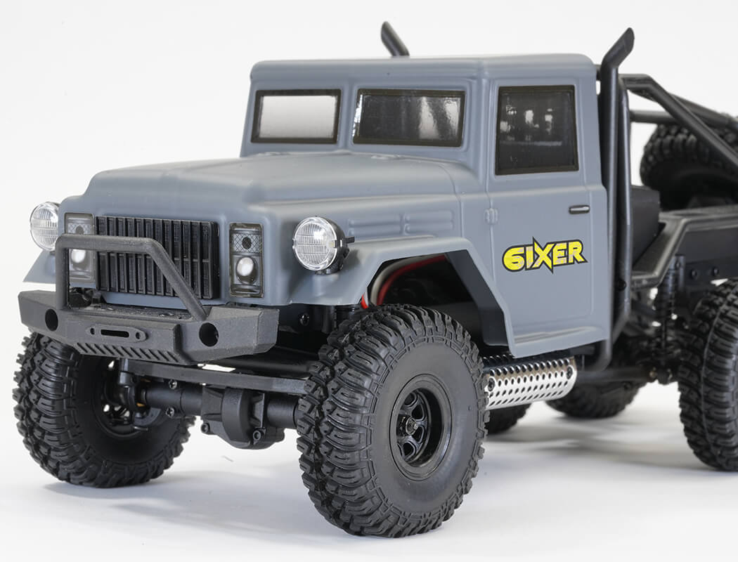 FTX OUTBACK MINI X SIXER 1:18 TRAIL READY-TO-RUN - GREY