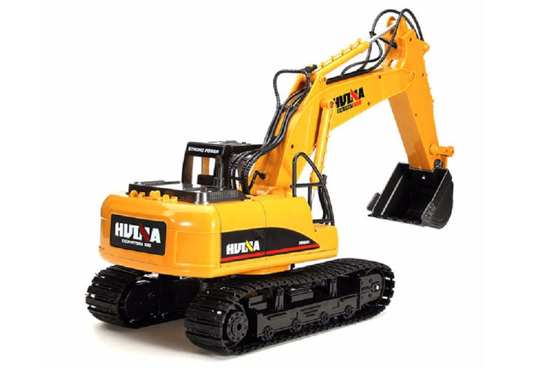 HUINA 1/14TH SCALE RC EXCAVATOR 2.4G 15CH W/DIE CAST BUCKET - Ready to Excavate