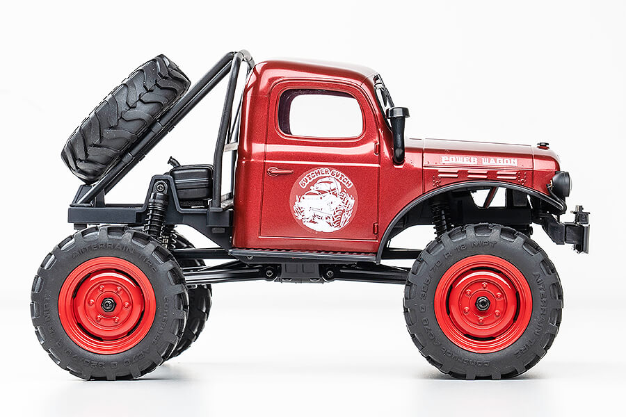 FMS FCX 1/24TH POWER WAGON SCALER Ready To Run - RED