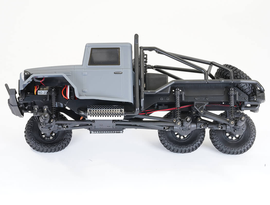 FTX OUTBACK MINI X SIXER 1:18 TRAIL READY-TO-RUN - GREY