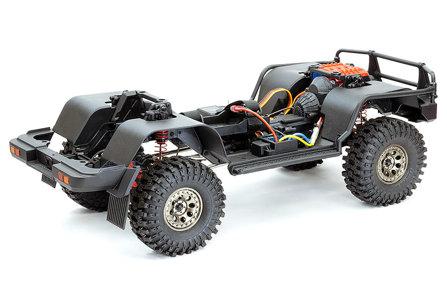 FTX OUTBACK TRACKER 4X4 Ready To Run 1:10 TRAIL CRAWLER - BLACK