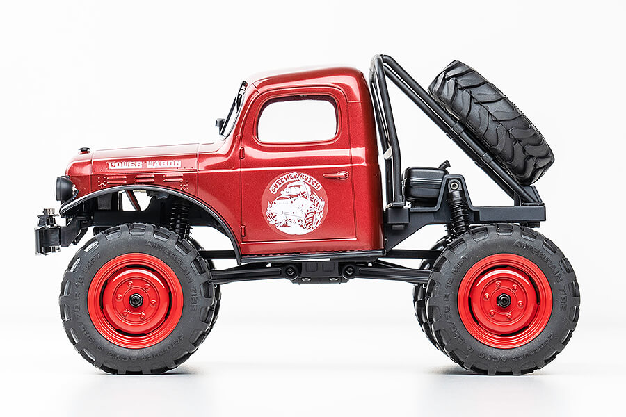 FMS FCX 1/24TH POWER WAGON SCALER Ready To Run - RED