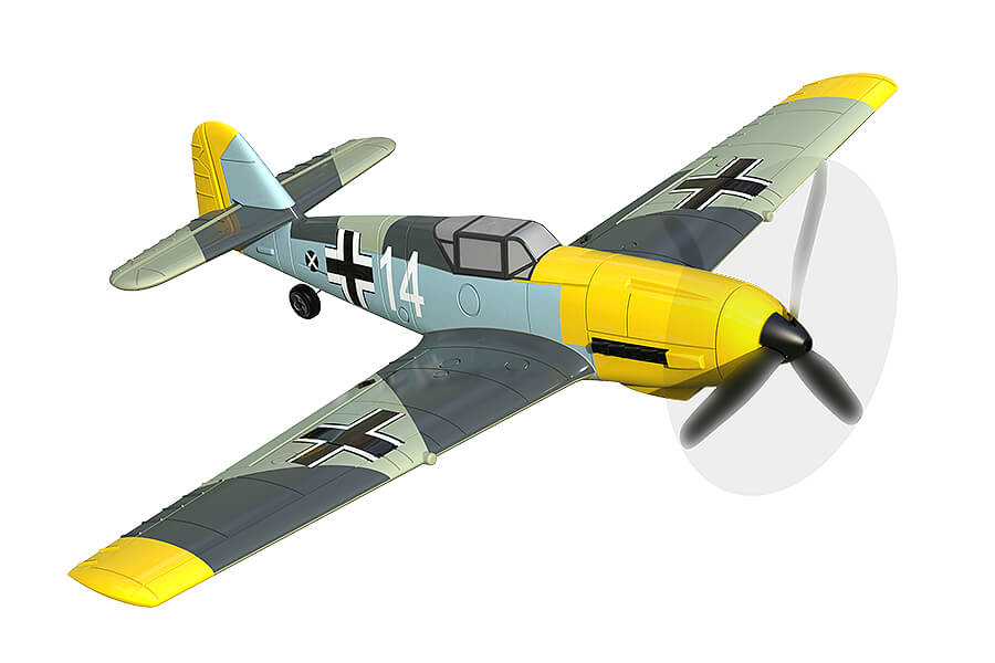 VOLANTEX MESSERSCHMITT BF109 4CH 400MM BRUSHED With GYRO EPP - Ready to Fly