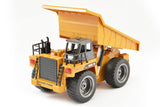 HUINA 2.4G 6CH RC DUMP TRUCK W/DIE CAST CAB - Ready to Dump