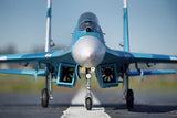 FMS TWIN 70MM EDF SU-27 ARTF MODEL - BLUE