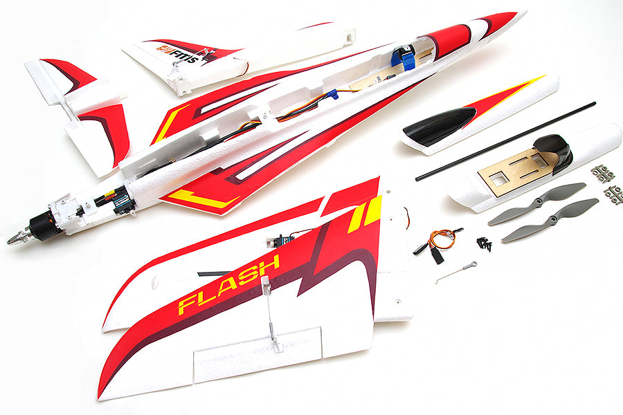 FMS 850MM FLASH PROP JET ARTF W/O TX/RX/BATT