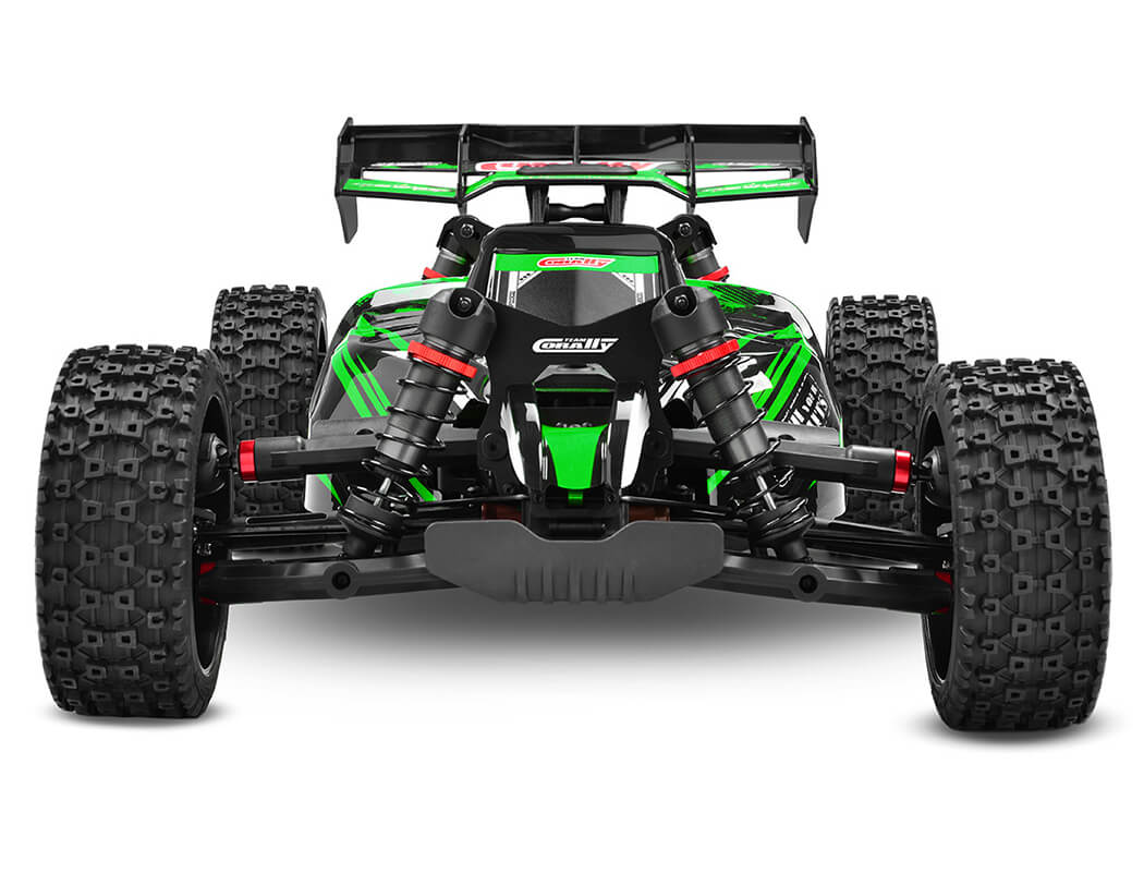 CORALLY ASUGA XLR 6S ROLLER BUGGY CHASSIS - GREEN (Rolling Chassis Only)