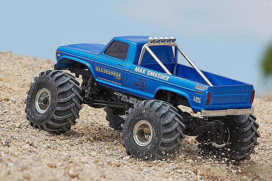 FMS 1:24 FCX24 Max Smasher Monster Truck RTR 4WD - Blue shell