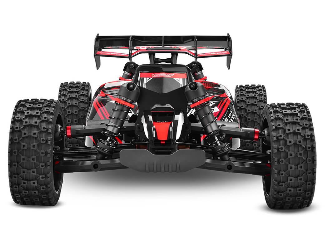 CORALLY ASUGA XLR 6S ROLLER BUGGY CHASSIS - RED (Rolling Chassis Only)