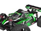 CORALLY ASUGA XLR 6S ROLLER BUGGY CHASSIS - GREEN (Rolling Chassis Only)