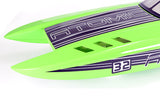 VOLANTEX ATOMIC SR85 BRUSHLESS BOAT - green