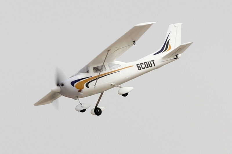 DYNAM SCOUT TRAINER 980MM RTFwith 6-AXIS/ABS GYRO with slight mark on wing