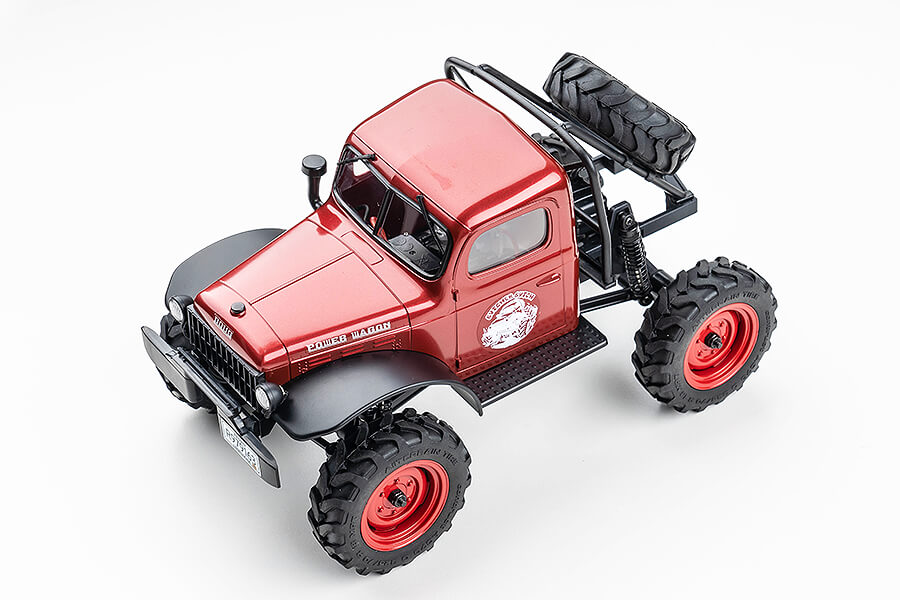 FMS FCX 1/24TH POWER WAGON SCALER Ready To Run - RED