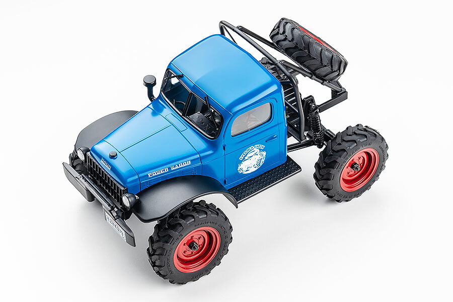 FMS FCX 1/24TH POWER WAGON SCALER Ready To Run - BLUE