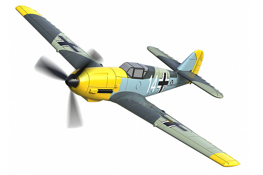 VOLANTEX MESSERSCHMITT BF109 4CH 400MM BRUSHED With GYRO EPP - Ready to Fly