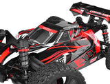 CORALLY ASUGA XLR 6S ROLLER BUGGY CHASSIS - RED (Rolling Chassis Only)