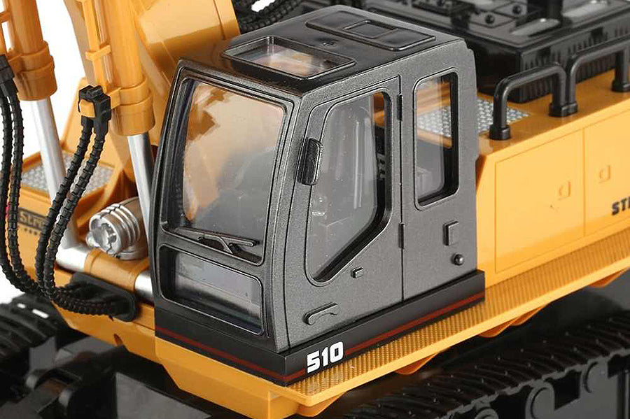 HUINA 1/16 SCALE RC EXCAVATOR 2.4G 11CH WITH DIE CAST BUCKET