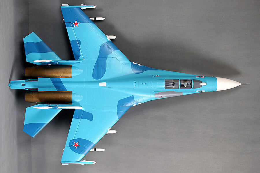 FMS TWIN 70MM EDF SU-27 ARTF MODEL - BLUE